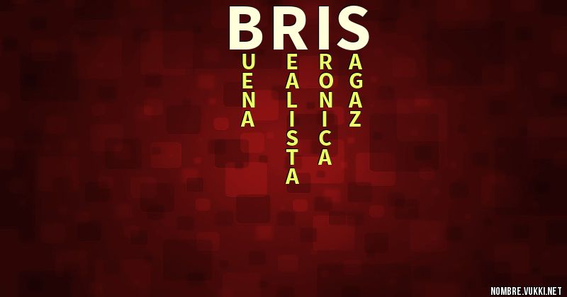 Acróstico bris