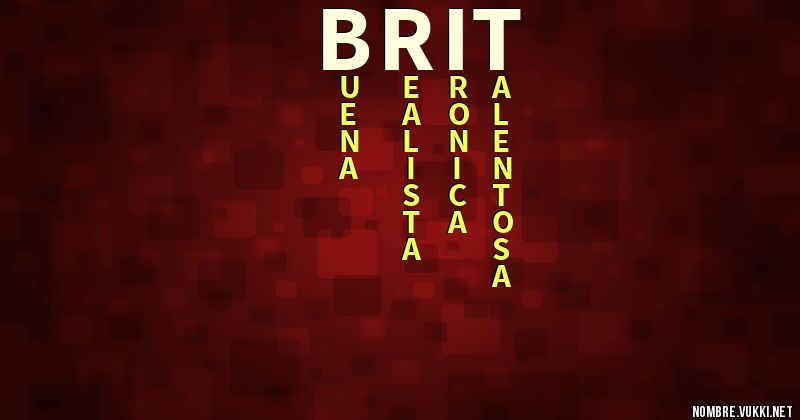Acróstico brit