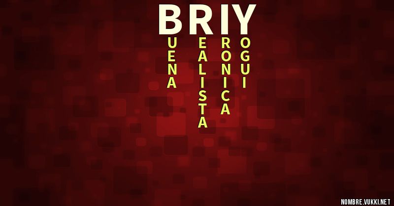 Acróstico briy