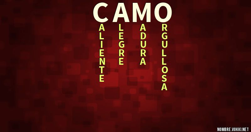 Acróstico camo