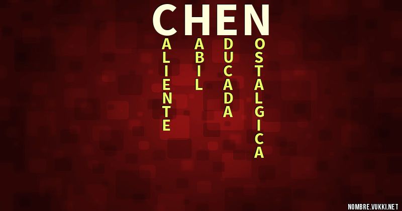 Acróstico chen