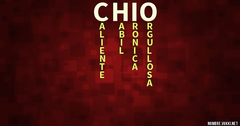 Acróstico chio