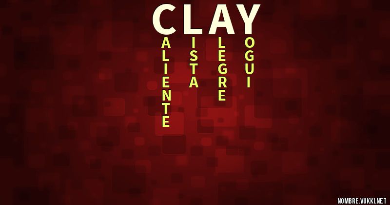 Acróstico clay