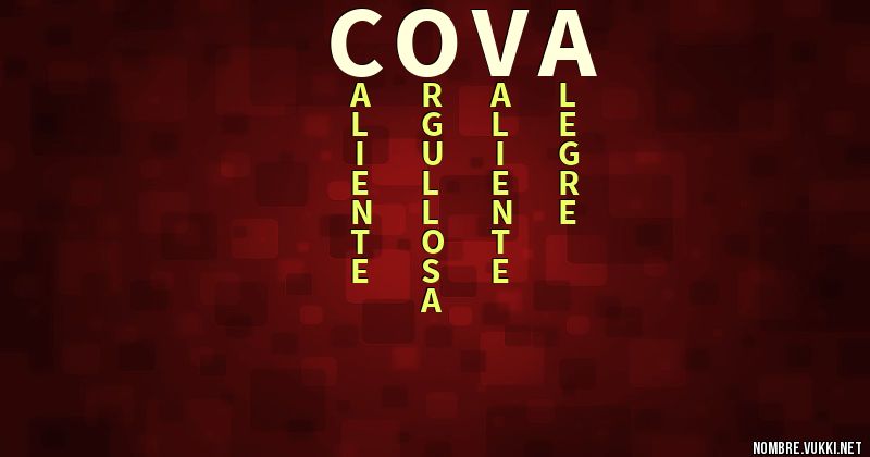 Acróstico cova