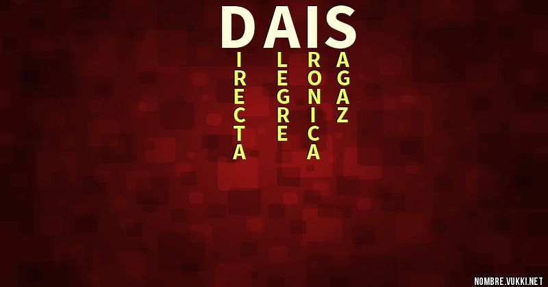 Acróstico dais