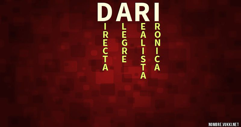 Acróstico dari