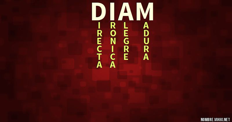 Acróstico diam
