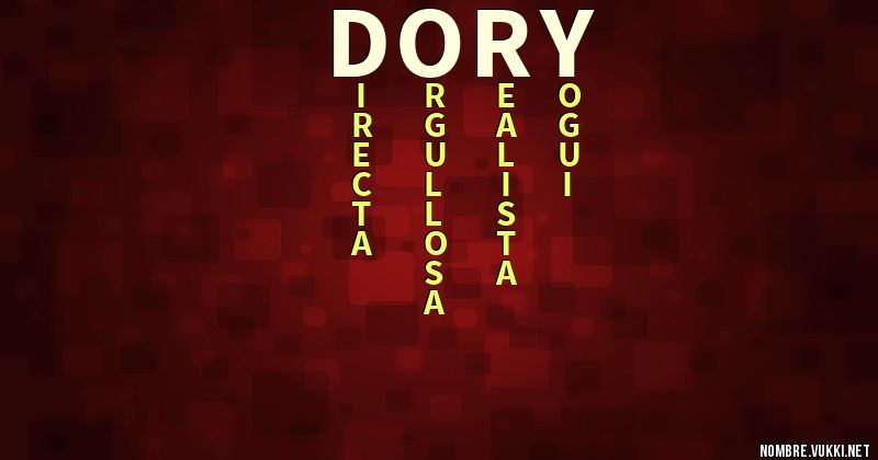 Acróstico dory