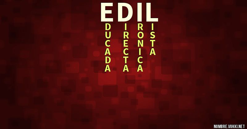 Acróstico edil