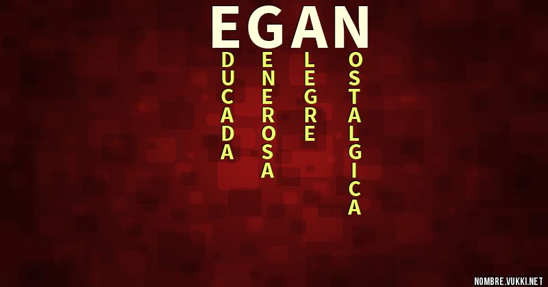 Acróstico egan