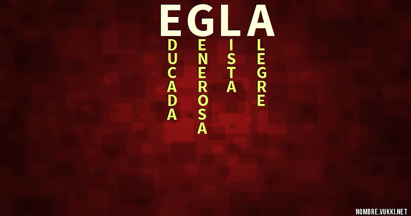 Acróstico egla