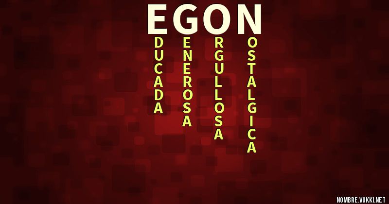 Acróstico egon