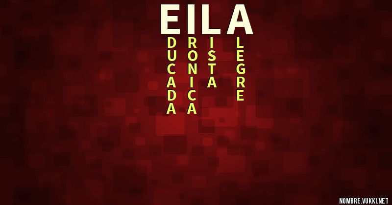 Acróstico eila
