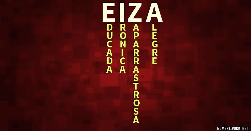 Acróstico eiza