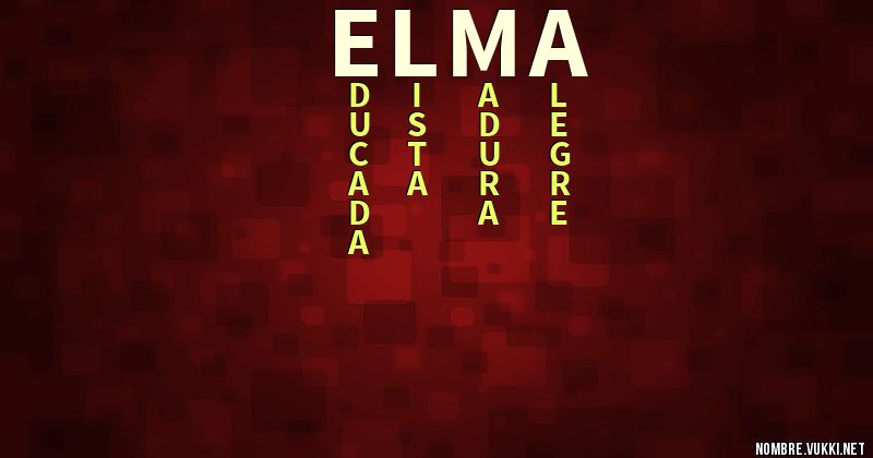Acróstico elma
