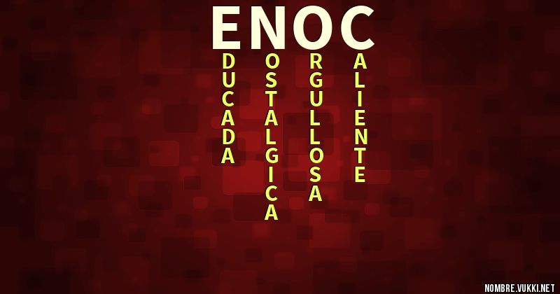 Acróstico enoc