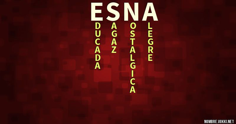 Acróstico esna