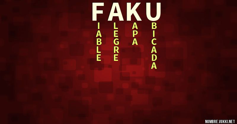 Acróstico faku