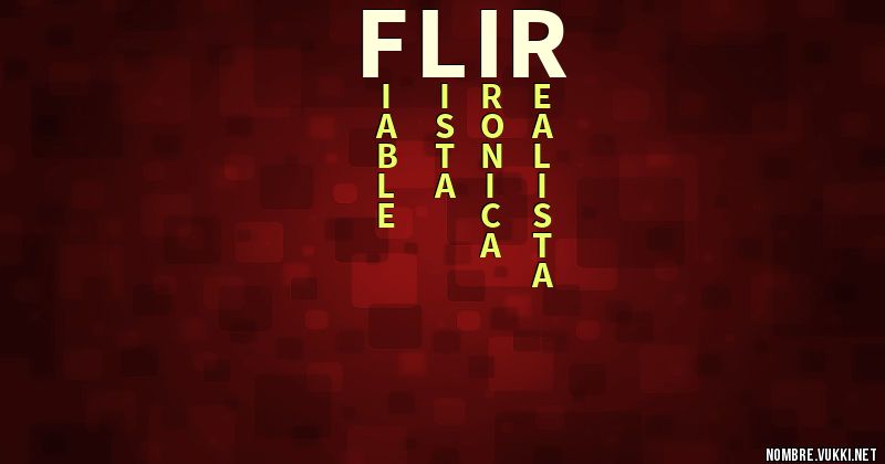 Acróstico flir