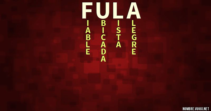 Acróstico fula