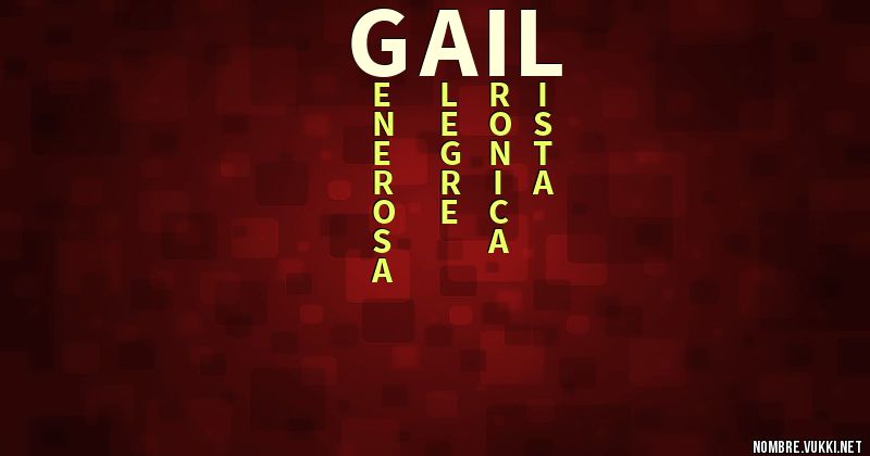 Acróstico gail