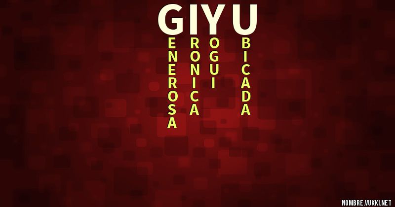 Acróstico giyu