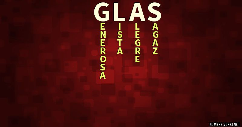 Acróstico glas