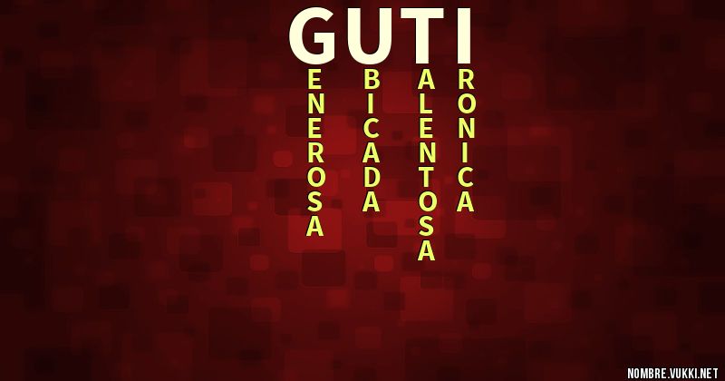 Acróstico guti