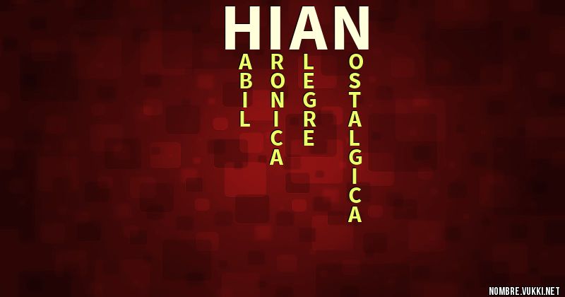 Acróstico hian
