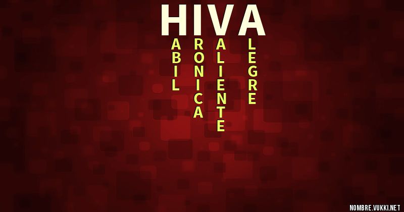 Acróstico hiva