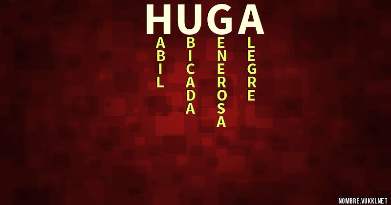 Acróstico huga