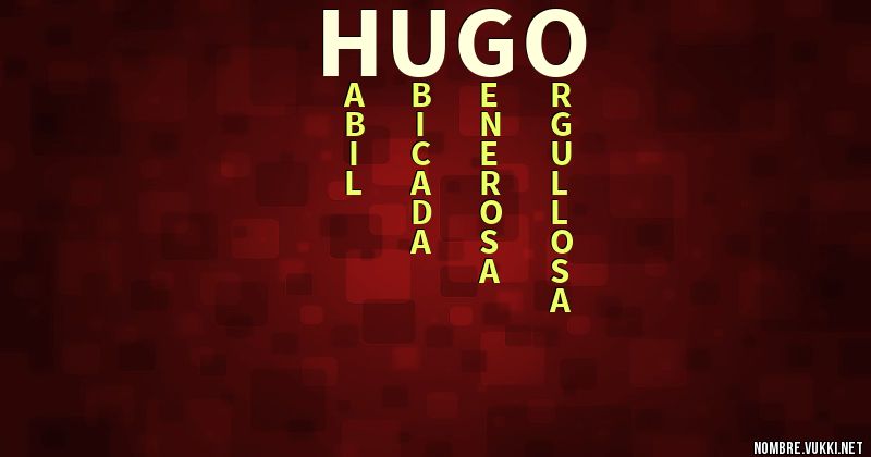 Acróstico hugo0