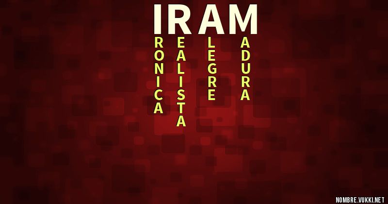 Acróstico iram
