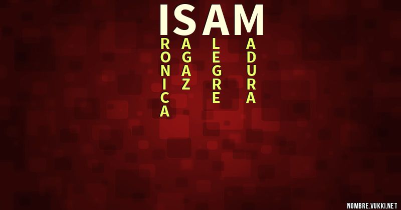 Acróstico isam