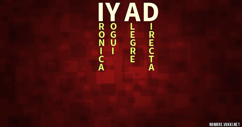 Acróstico iyad