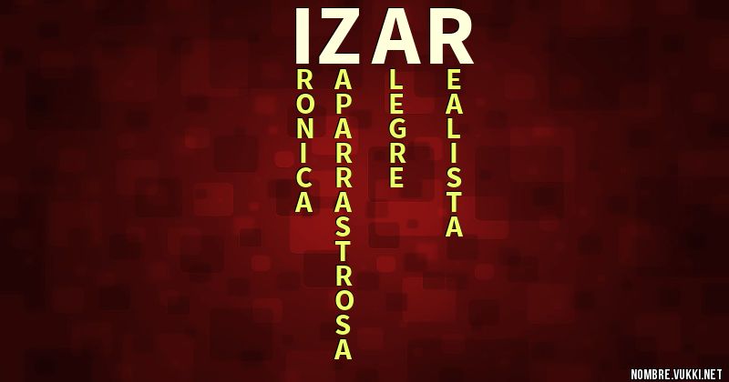 Acróstico izar