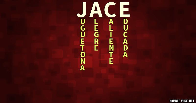 Acróstico jace