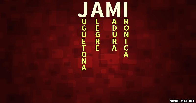 Acróstico jami
