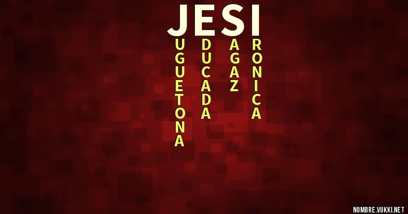 Acróstico jesi