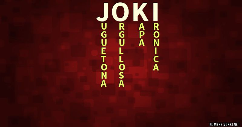 Acróstico joki