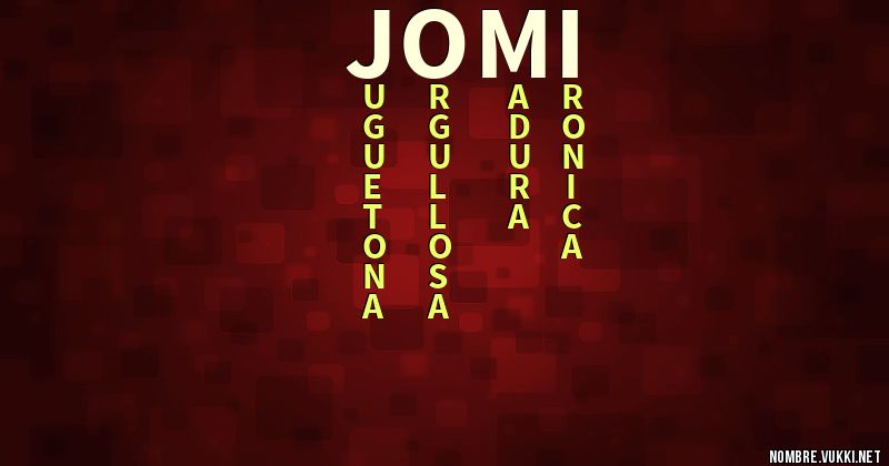 Acróstico jomi