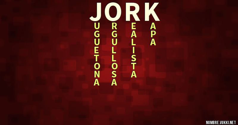 Acróstico jork