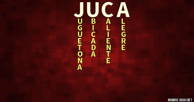 Acróstico juca