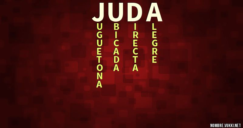 Acróstico judá