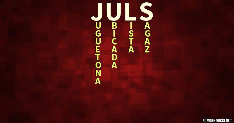 Acróstico juls