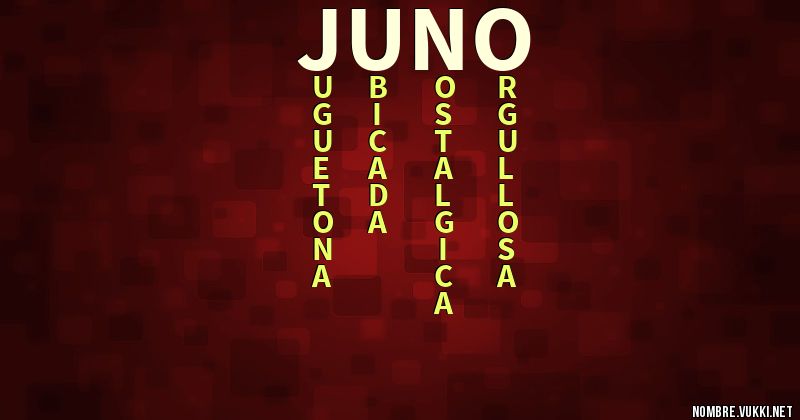 Acróstico juno