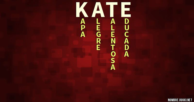 Acróstico kate