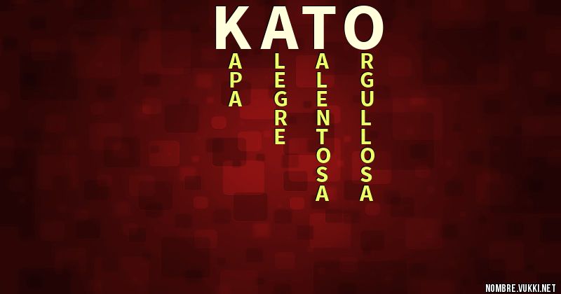 Acróstico kato
