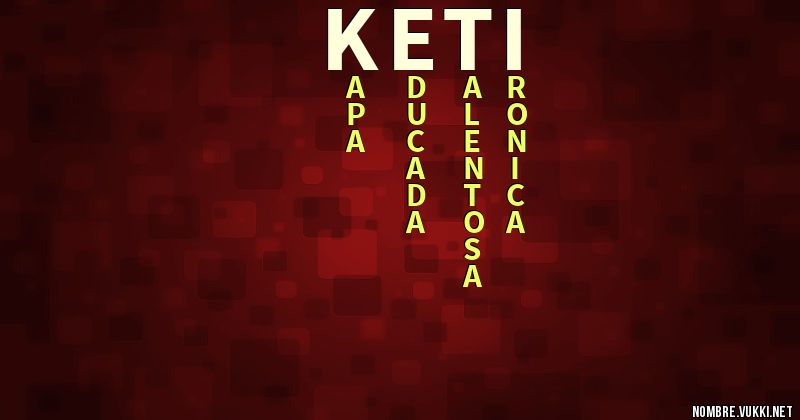 Acróstico keti