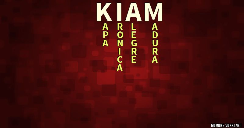 Acróstico kiam